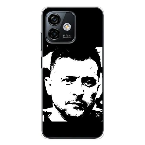 Чохол з принтом «Зеленский АРТ» для Ulefone Note 16 Pro