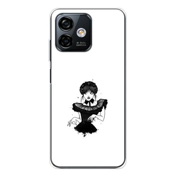 Чехол с принтом «танец Уэнздей» для Ulefone Note 16 Pro