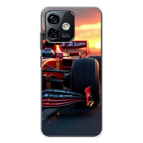 Чохол з принтом «Макларен на заході» для Ulefone Note 16 Pro