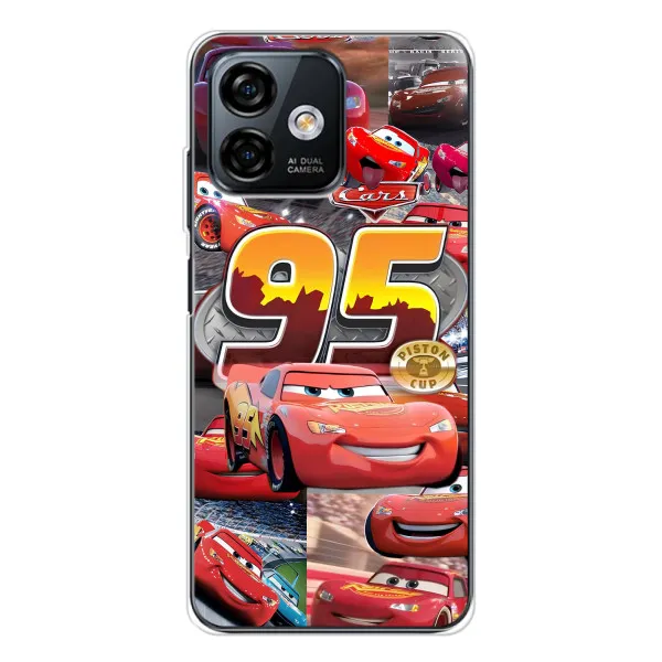 Чехол с принтом «Коллаж Молния Маквин» для Ulefone Note 16 Pro
