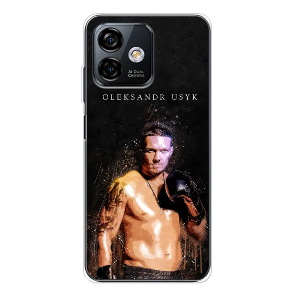 Чехол с принтом «Боксер Александр Усик» для Ulefone Note 16 Pro Чехол с принтом «Боксер Александр Усик» для Ulefone Note 16 Pro
