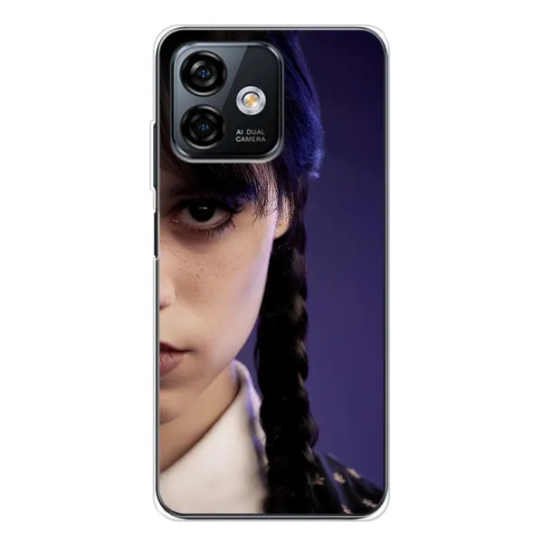 Чехол с принтом «Загадочный взгляд Уэнздей» для Ulefone Note 16 Pro