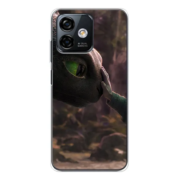 Чехол с принтом «Сцена с драконом» для Ulefone Note 16 Pro