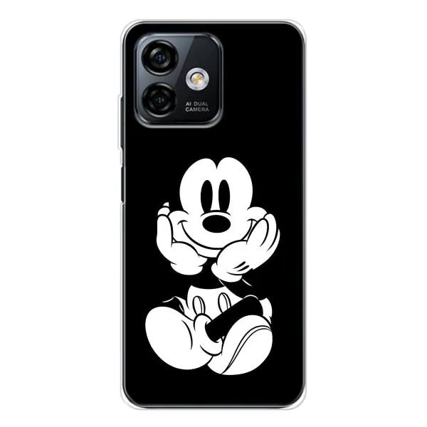 Чехол с принтом «Микки на черном» для Ulefone Note 16 Pro Чехол с принтом «Микки на черном» для Ulefone Note 16 Pro