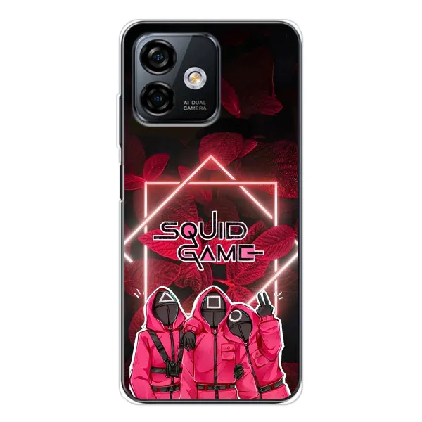 Чохол з принтом «Охоронці Гра кальмара» для Ulefone Note 16 Pro Чохол з принтом «Охоронці Гра кальмара» для Ulefone Note 16 Pro
