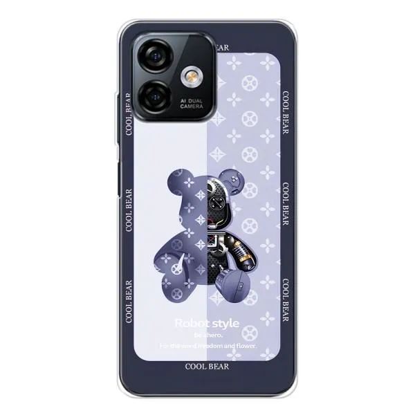 Чехол с принтом «Медвежонок LV» для Ulefone Note 16 Pro Чехол с принтом «Медвежонок LV» для Ulefone Note 16 Pro