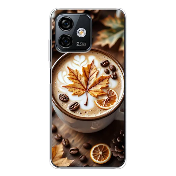 Чохол з принтом «Пряна кава» для Ulefone Note 16 Pro