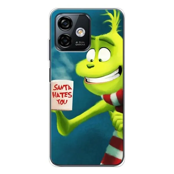 Чохол з принтом «Зелений Грінч» для Ulefone Note 16 Pro Чохол з принтом «Зелений Грінч» для Ulefone Note 16 Pro