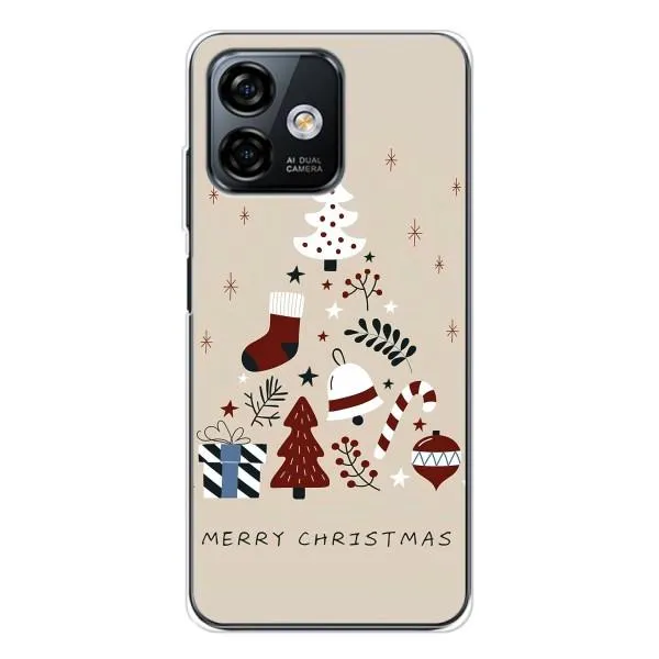 Чехол с принтом «Merry Christmas» для Ulefone Note 16 Pro