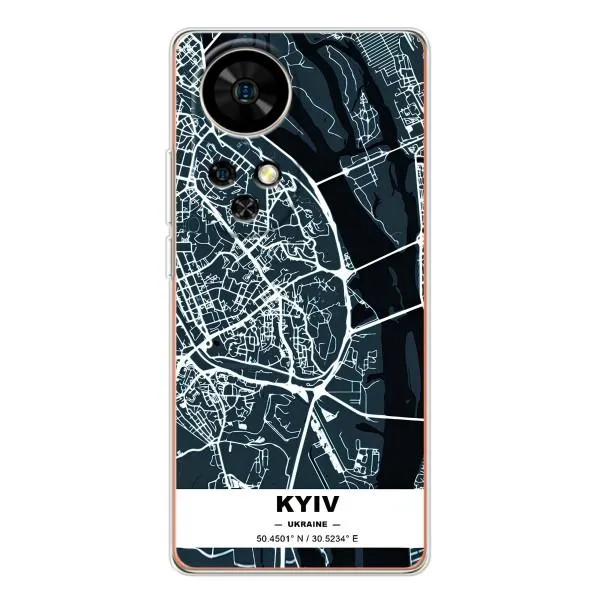 Чохол з принтом «Київ» для Ulefone Note 17 Pro