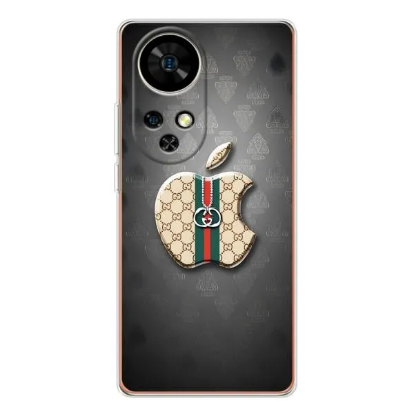 Чехол с принтом «Apple gucci» для Ulefone Note 17 Pro