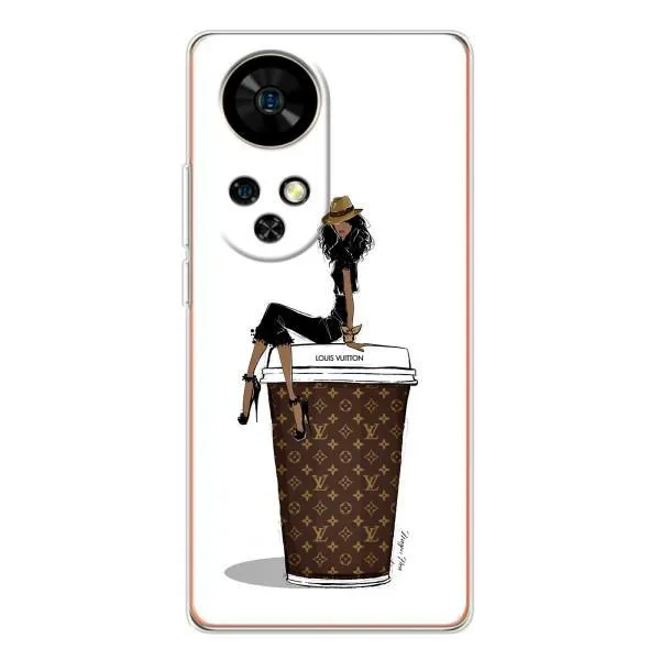 Чехол с принтом «кофе LOUIS VUITTON» для Ulefone Note 17 Pro Чехол с принтом «кофе LOUIS VUITTON» для Ulefone Note 17 Pro