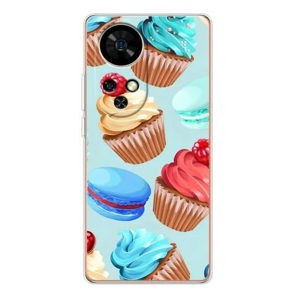 Чохол з принтом «Кексики» для Ulefone Note 17 Pro