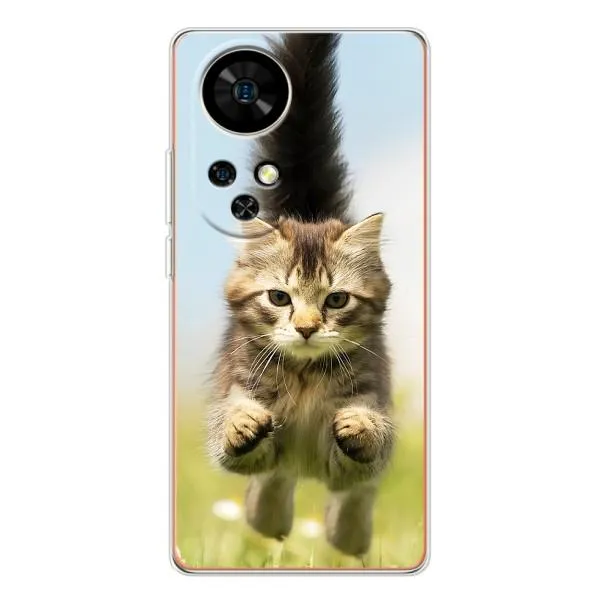 Чохол з принтом «Прижок кота» для Ulefone Note 17 Pro Чохол з принтом «Прижок кота» для Ulefone Note 17 Pro
