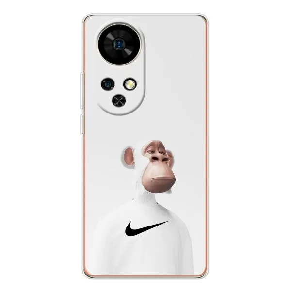 Чехол с принтом «обезьяна NFT Nike» для Ulefone Note 17 Pro