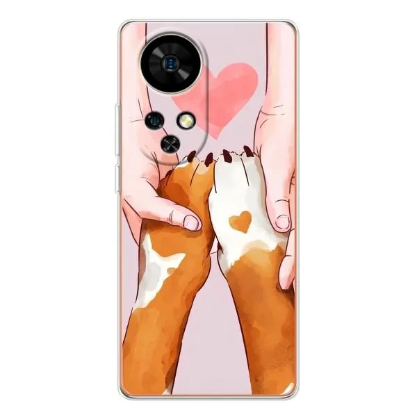 Чехол с принтом «Любовь к собакам» для Ulefone Note 17 Pro Чехол с принтом «Любовь к собакам» для Ulefone Note 17 Pro
