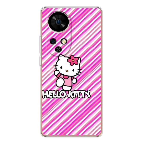 Чехол с принтом «Hello Kytty» для Ulefone Note 17 Pro Чехол с принтом «Hello Kytty» для Ulefone Note 17 Pro