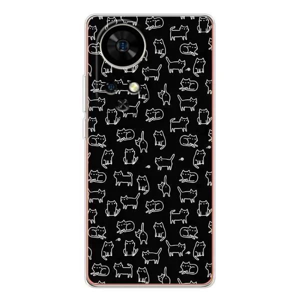 Чехол с принтом «Меленькие котики» для Ulefone Note 17 Pro Чехол с принтом «Меленькие котики» для Ulefone Note 17 Pro