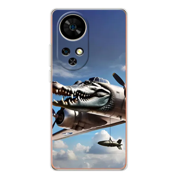 Чехол с принтом «Бомбардиро крокодило» для Ulefone Note 17 Pro