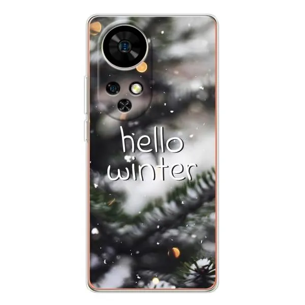 Чехол с принтом «Hello winter» для Ulefone Note 17 Pro Чехол с принтом «Hello winter» для Ulefone Note 17 Pro