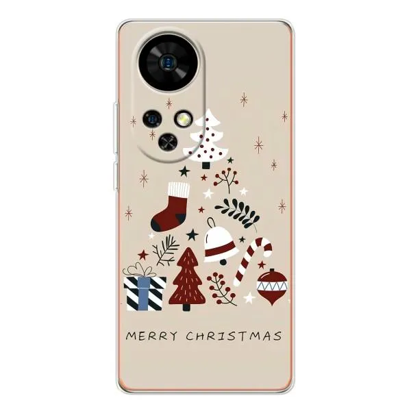 Чехол с принтом «Merry Christmas» для Ulefone Note 17 Pro
