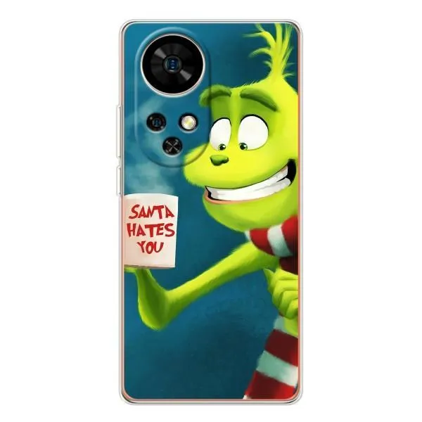 Чехол с принтом «Зеленый Гринч» для Ulefone Note 17 Pro