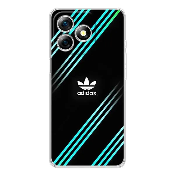 Чехол с принтом «Адидас с полосами» для Ulefone Note 18 Pro Чехол с принтом «Адидас с полосами» для Ulefone Note 18 Pro