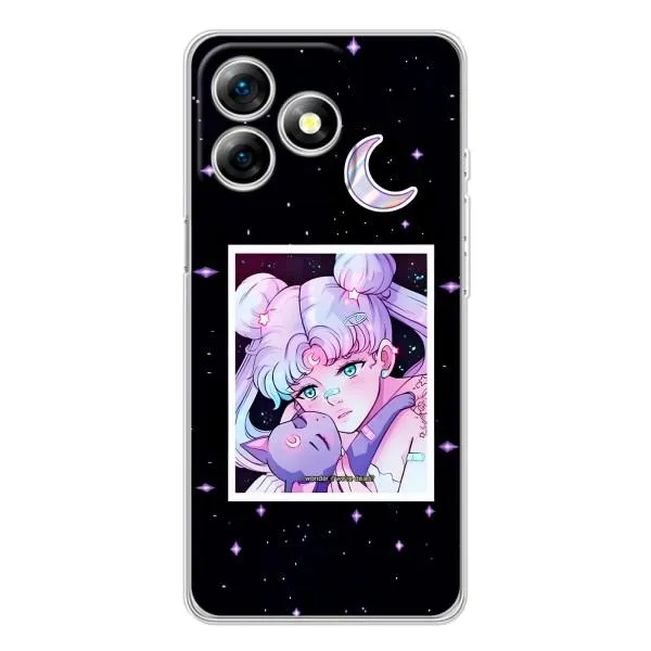 Чохол з принтом «Сейлор Мун» для Ulefone Note 18 Pro