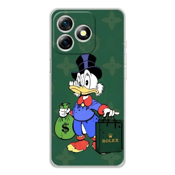 Чехол с принтом «Богатая Утка» для Ulefone Note 18 Pro