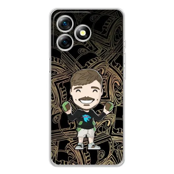 Чехол с принтом «Mister Beast» для Ulefone Note 18 Pro