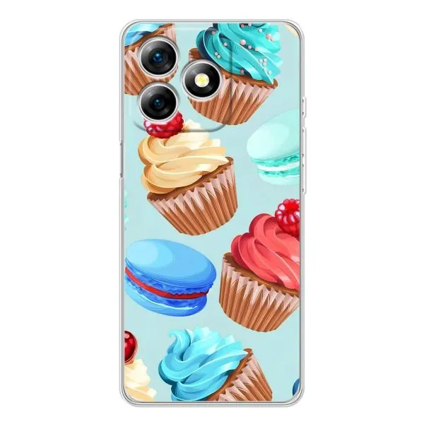 Чехол с принтом «Кексики» для Ulefone Note 18 Pro