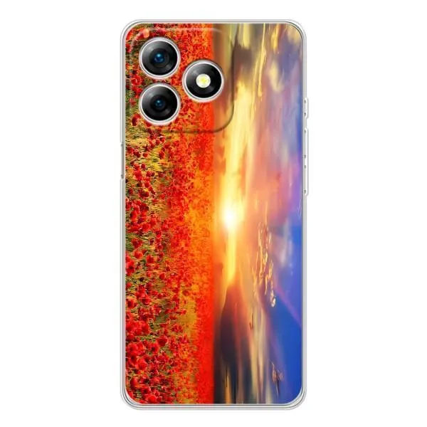 Чохол з принтом «Поле тюльпанів» для Ulefone Note 18 Pro