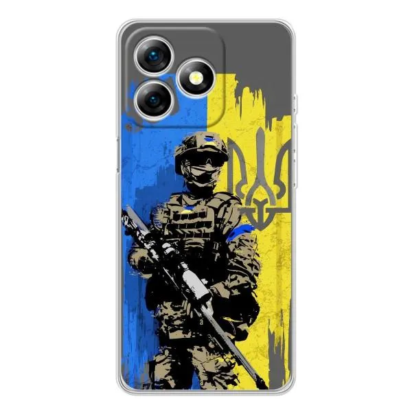 Чехол с принтом «АРТ солдат» для Ulefone Note 18 Pro Чехол с принтом «АРТ солдат» для Ulefone Note 18 Pro