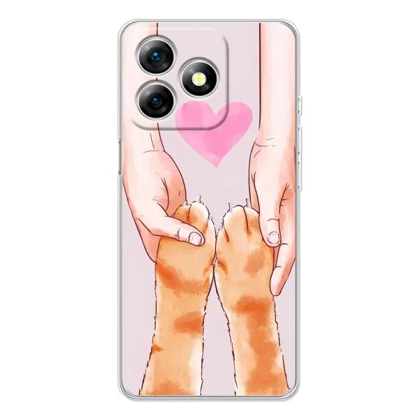 Чехол с принтом «Любовь к котикам» для Ulefone Note 18 Pro Чехол с принтом «Любовь к котикам» для Ulefone Note 18 Pro