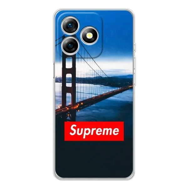 Чохол з принтом «Стиль Supreme» для Ulefone Note 18 Pro