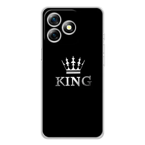 Чохол з принтом «KING» для Ulefone Note 18 Pro