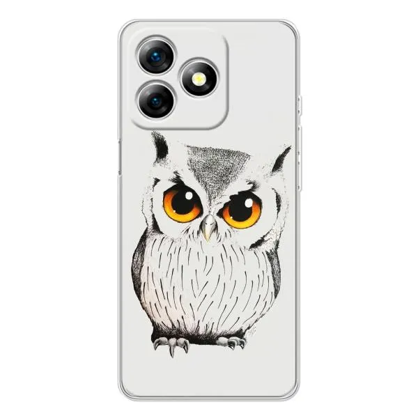Чехол с принтом «Милая Сова» для Ulefone Note 18 Pro