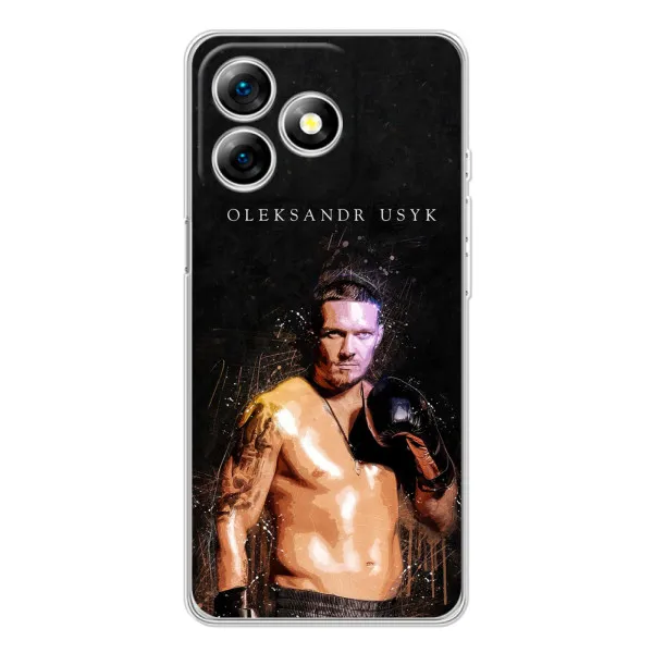 Чехол с принтом «Боксер Александр Усик» для Ulefone Note 18 Pro Чехол с принтом «Боксер Александр Усик» для Ulefone Note 18 Pro