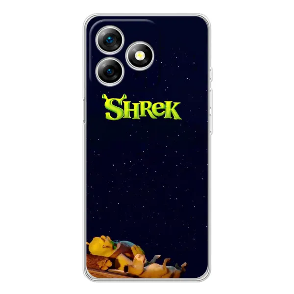 Чехол с принтом «Отдыхающий Шрек» для Ulefone Note 18 Pro Чехол с принтом «Отдыхающий Шрек» для Ulefone Note 18 Pro