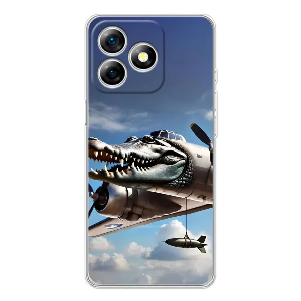 Чехол с принтом «Бомбардиро крокодило» для Ulefone Note 18 Pro