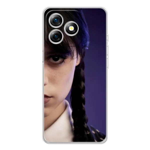 Чехол с принтом «Загадочный взгляд Уэнздей» для Ulefone Note 18 Pro