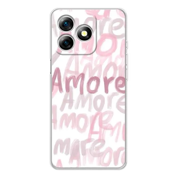 Чехол с принтом «Аморе любовь» для Ulefone Note 18 Pro