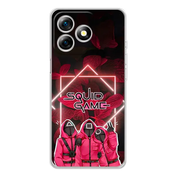 Чохол з принтом «Охоронці Гра кальмара» для Ulefone Note 18 Pro Чохол з принтом «Охоронці Гра кальмара» для Ulefone Note 18 Pro