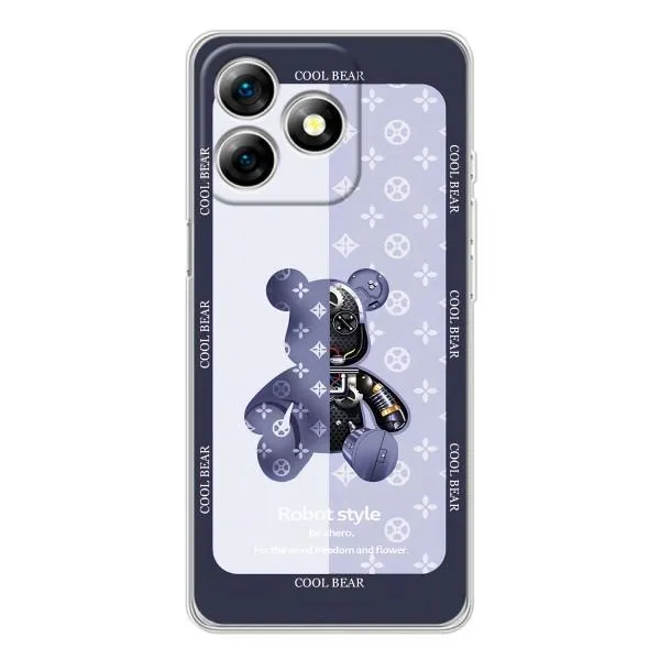 Чехол с принтом «Медвежонок LV» для Ulefone Note 18 Pro Чехол с принтом «Медвежонок LV» для Ulefone Note 18 Pro