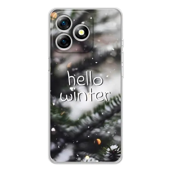 Чехол с принтом «Hello winter» для Ulefone Note 18 Pro Чехол с принтом «Hello winter» для Ulefone Note 18 Pro