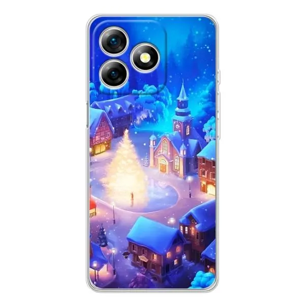 Чохол з принтом «Різдвяне місто» для Ulefone Note 18 Pro Чохол з принтом «Різдвяне місто» для Ulefone Note 18 Pro