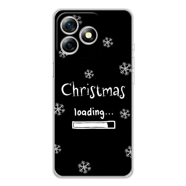 Чехол с принтом «Christmas loading» для Ulefone Note 18 Pro