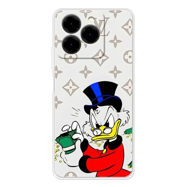 Чехол с принтом «Баксы Скрудж» для Ulefone Note 20 Pro