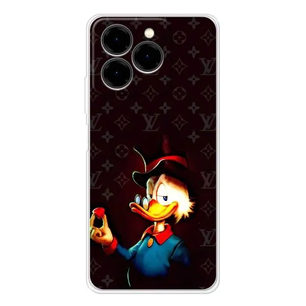 Чехол с принтом «Скрудж с бриллиантом» для Ulefone Note 20 Pro