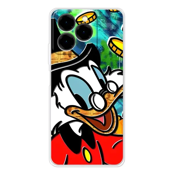 Чехол с принтом «Счастлива Утка» для Ulefone Note 20 Pro